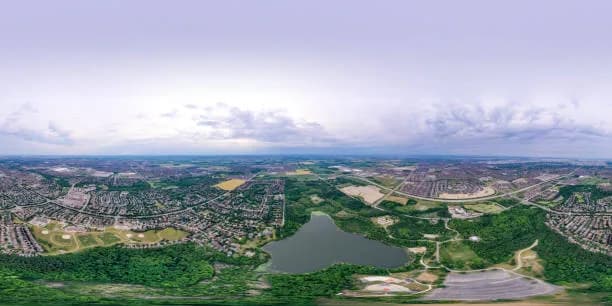 ZK Mechanical technician performing a furnace inspection in a Brampton home