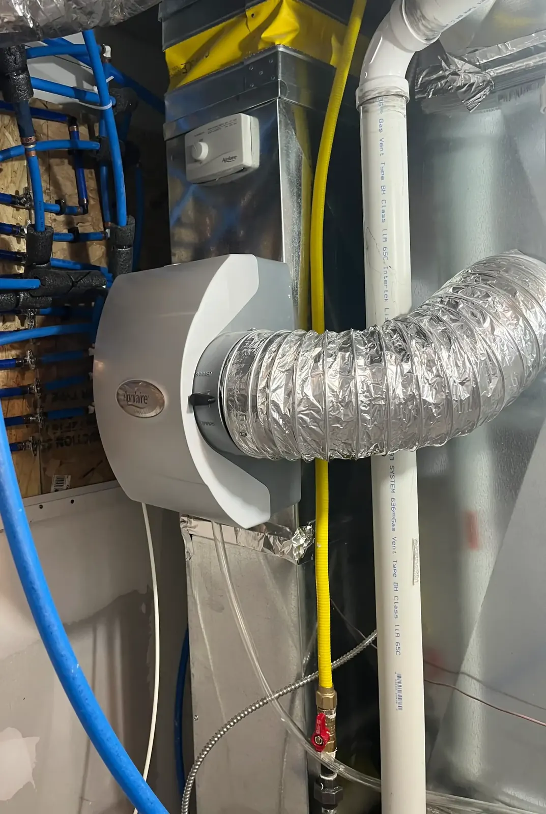 Furnace installation completed by ZK Mechanical