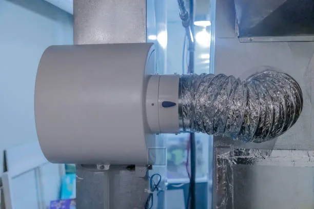 Modern high-efficiency furnace installation in a Greater Toronto and Hamilton Area home