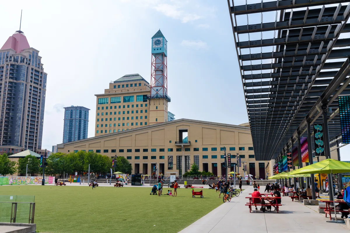 Mississauga City Hall and Celebration Square