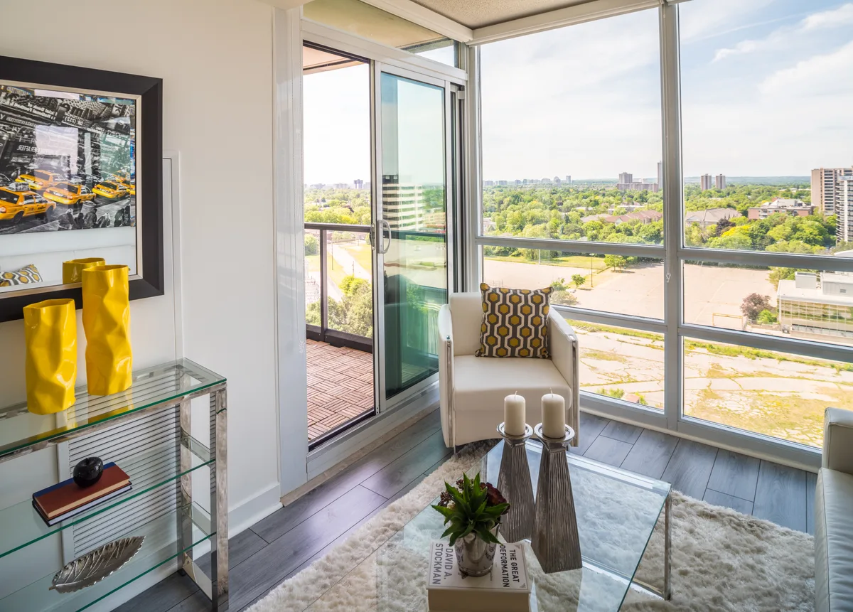Rental condo interior